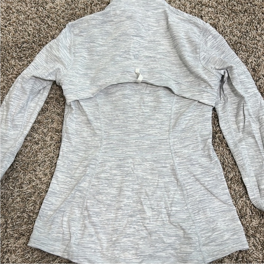 Lululemon Define Jacket Wee Are From Space Ice Gr… - image 4